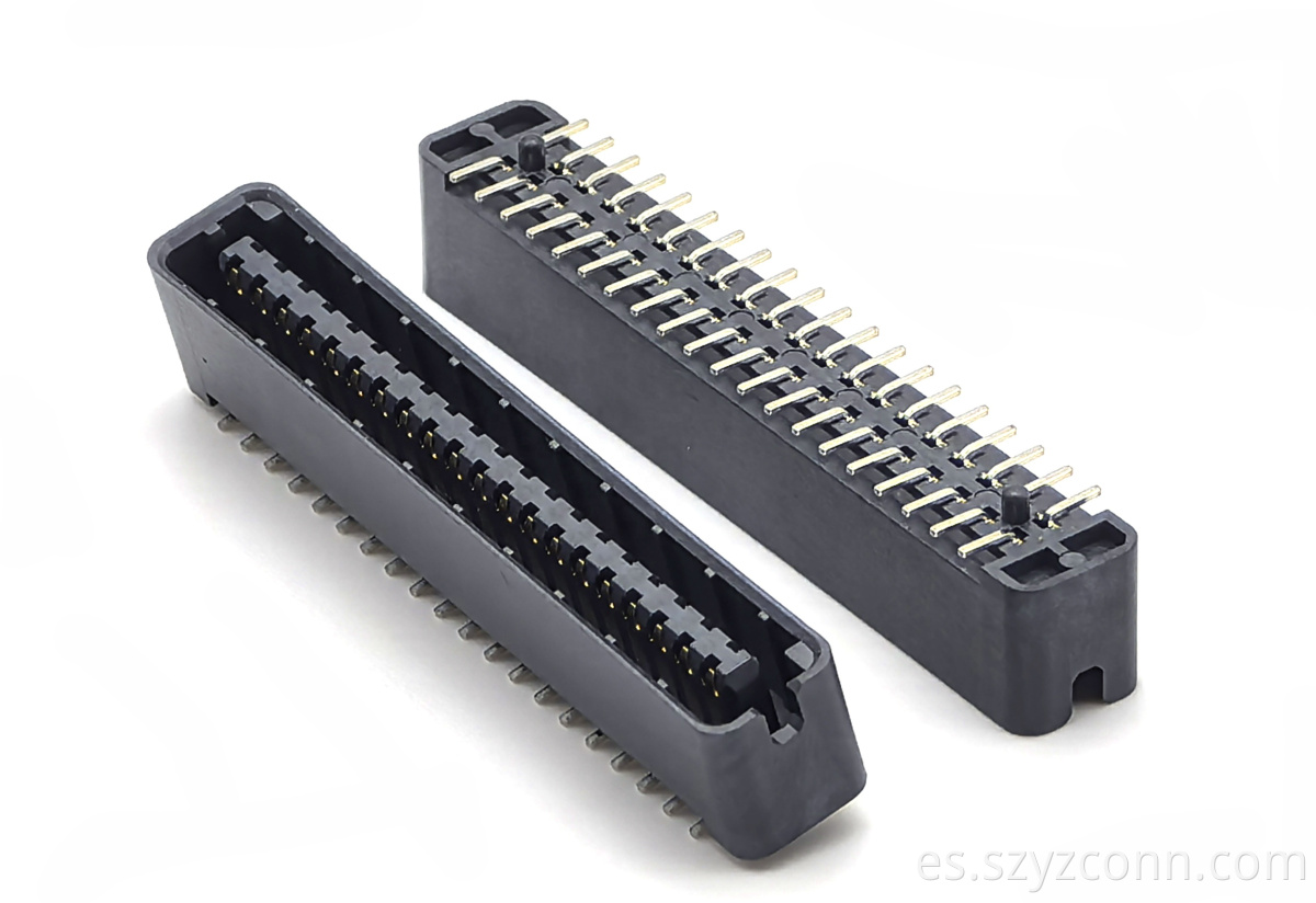 Conector de enchufe macho de placa a placa con paso de 2,54 mm 2.54mm Pitch Board to Board Male Socket Connector